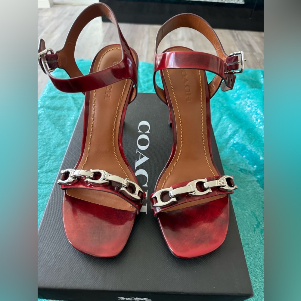 Coach Heeled Sandals.